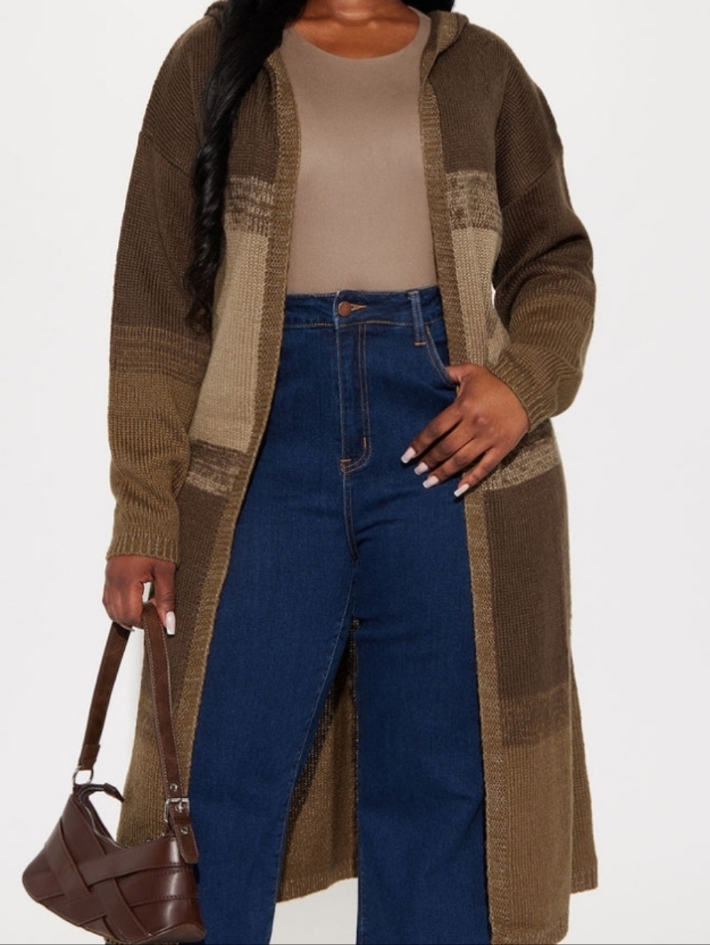 Fashion Nova Malibu Ombre Cardigan